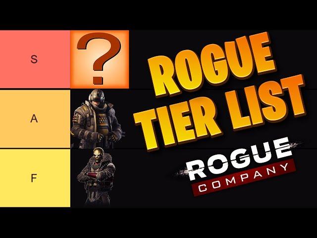 RANKING ALL CHARACTERS IN ROGUE COMPANY ON A TIER LIST (Rogue Company Best Rogue)