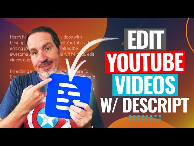 How To Edit YouTube Videos With Descript Video Editor (Descript Tutorial!)