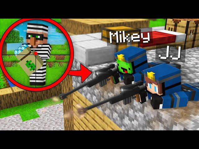 How Mikey and JJ Became Secret FBI in Minecraft (Maizen)