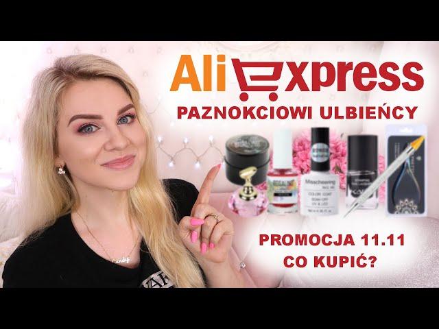 Hity do paznokci z  - promocja 11.11 Aliexpress nail HAUL * Candymona