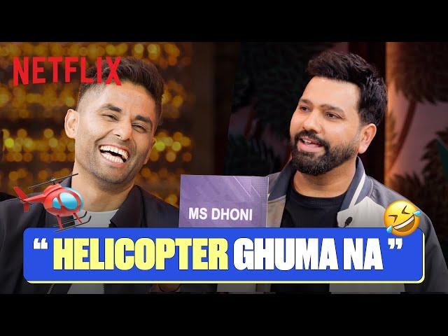 Rohit Sharma plays GUESS THE CRICKETER ft. SKY, Shivam, Arshdeep and Axar | #TGIKS