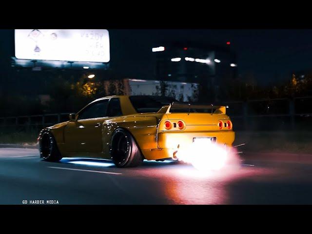 Flame Spitting Skyline R32 Pandem | 4K