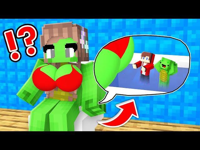 JJ and Mikey HIDE inside MIKEY Girl`s TOILET! But MIKEY`s Girl CAUGHT them in Minecraft - Maizen