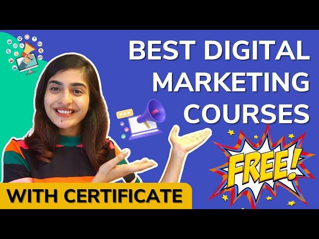 5 FREE Top Rated Digital Marketing Courses for Beginners in 2023 | FREE Digital Marketing Courses