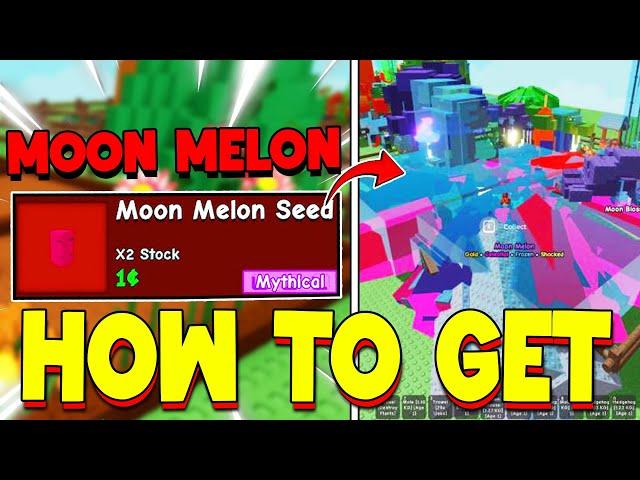 *HOW* To GET MOON MELON in Grow a Garden! Roblox