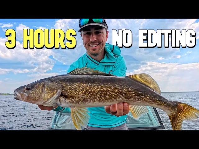 Summer Walleye Tips & Action! (RAW & Uncut Fishing)