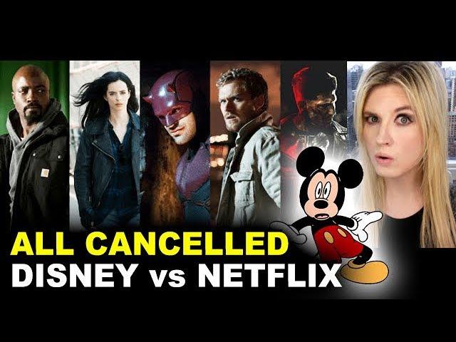 Jessica Jones & The Punisher CANCELLED - Disney vs Netflix