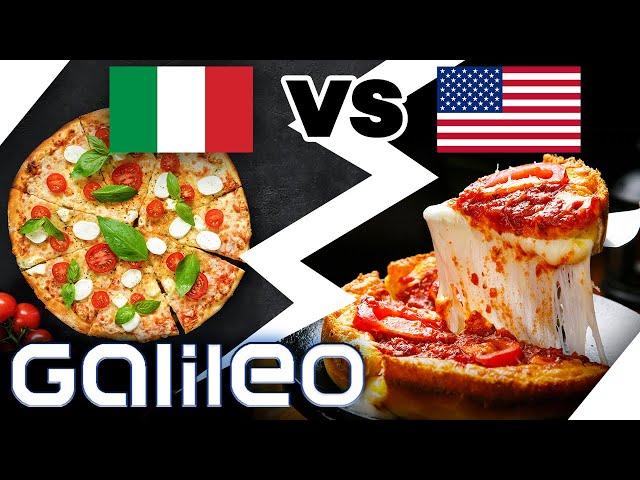 ITALIEN vs USA: Wer macht die beste Pizza? | Galileo | ProSieben