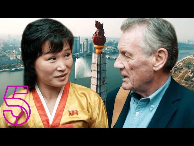 Travel Up Pyongyang's Juche Tower with Michael Palin | Michael Palin In North Korea | Channel 5