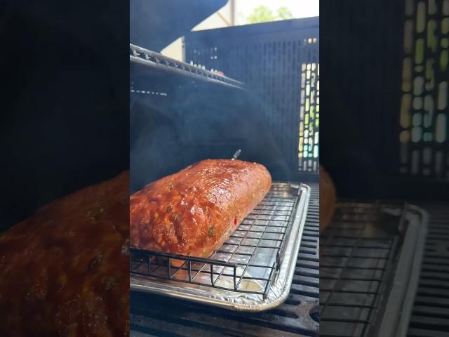 The BEST Smoked Meatloaf #grilling #bbq #meatloaf