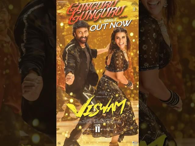 Gunguru Gunguru From Viswam | Gopichand, Kavya Thapar | Bheems Ceciroleo, Rohini Soratt