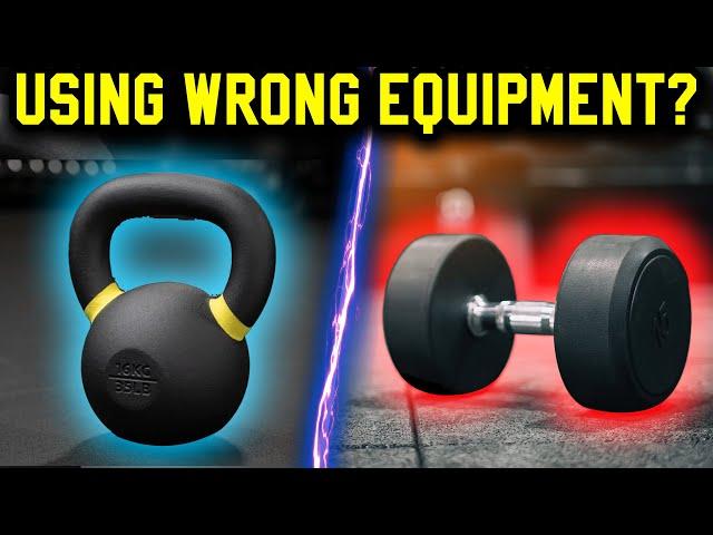 Which is BETTER for WORKOUTS? | Dumbbell VS Kettlebell