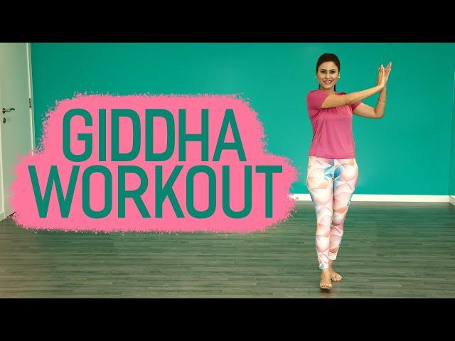 BURN CALORIES WITH GIDDHA | HIIT CARDIO GIDDHA WORKOUT | GIDDHA BURN | MISS POOJA