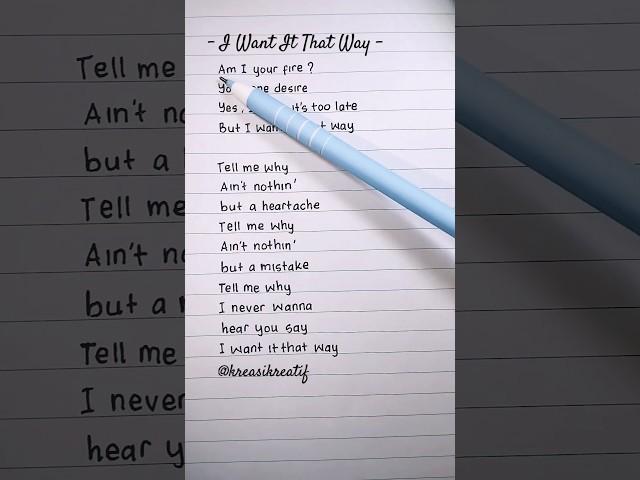 Learn English with “I Want It That Way” – Backstreet Boys’ Iconic Lyrics!