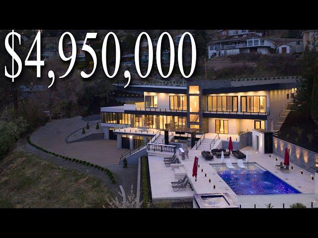 Inside a Luxury MEGA Mansion in  Kelowna BC | Luxury Mansions Vancouver