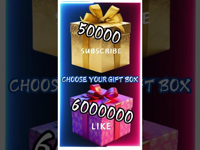 Choose your Gift Box Challenge  #gift #giftbox #giftunbox #viralvideo #videos #choose #tiktok