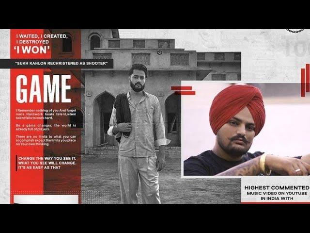 Game Song || Sidhu Mosewala Song|| Shoter kahlon || Usama Nandpur wala