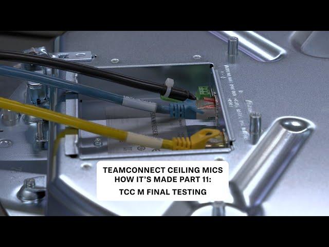 How it's Made - TeamConnect Ceiling Microphones - Part 11 | Sennheiser