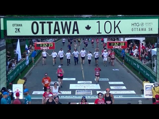 Martin Jarry - 10k Ottawa finish line