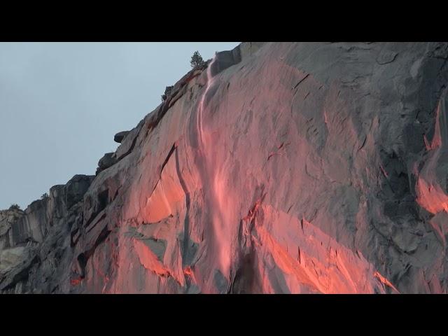 Yosemite Firefalls Sunset 4K Elliot McGucken Fine Art Films Yosemite National Park Horsetail Fall