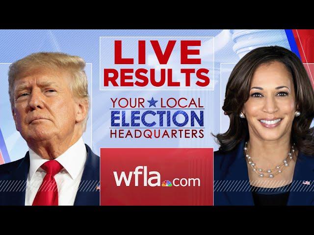 LIVE ELECTION RESULTS: Harris vs. Trump, Key Races, Florida Marijuana & Abortion | WFLA.com