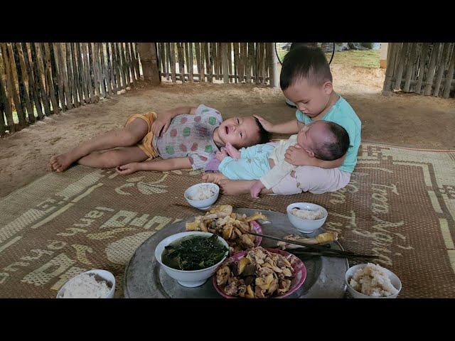 Harvesting giant bamboo shoots - going to the market to sell - cooking | Chúc Thị Duyên