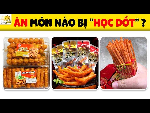 Combo 15 Đồ Ăn Vặt Tuổi Thơ Từ Nhà Ra Đường Phố Giúp Bạn Trở Thành Chiến Thần Ăn Uống | Nhanh Trí