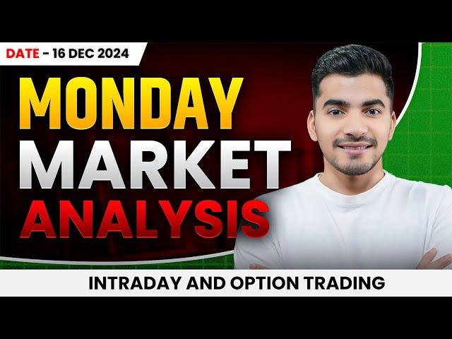 Market Analysis Dec 16 | Monday Market Insights for Intraday & Options Trading