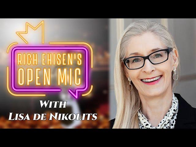 The Open Mic: Writers in Their Own Words with Lisa de Nikolits