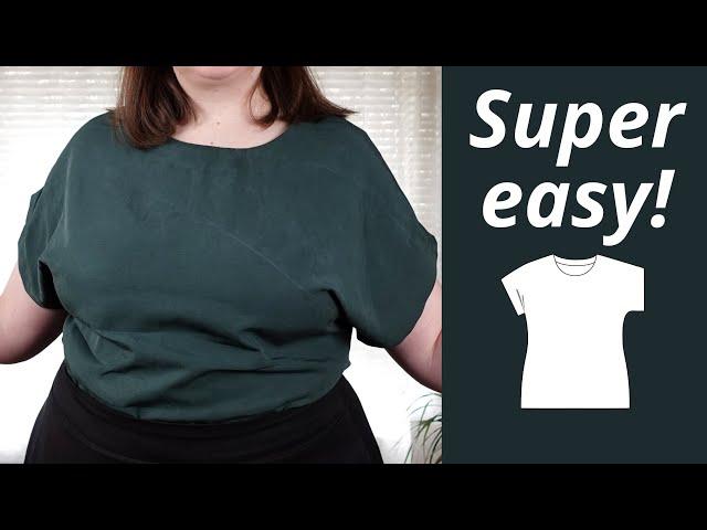 Sewing the easiest blouse pattern I could think of - And it is free!