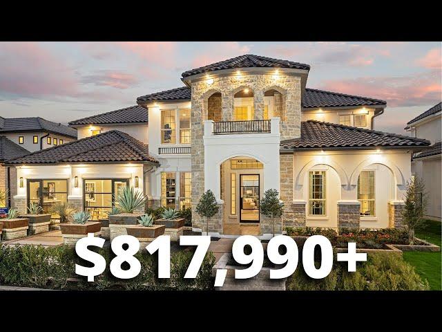 INSIDE A ULTRA LUXURY MEDITERRANEAN MODEL HOME IN AUSTIN TEXAS | $817k+ |4+ Bed |3+ Bath|3424+ SqFt