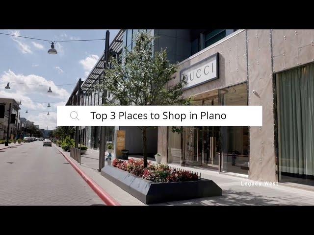 Shopping Destinations in Plano, TX | Let’s Shop Plano!