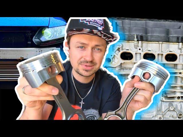 Forged Rods & Pistons VS OEM  | TURBO Civic 8th Gen (KingTec Racing)