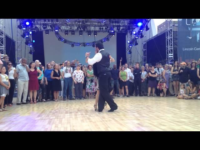 Tango, social dance style, with Eva Carrozza & Carlos Andrés Dueñas