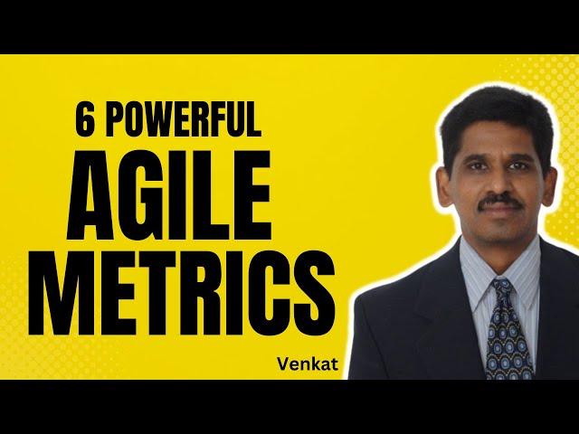 Top 6 Agile Metrics I Agile KPIs I Scrum KPIs I Scrum Metrics I Scrum Master interview questions