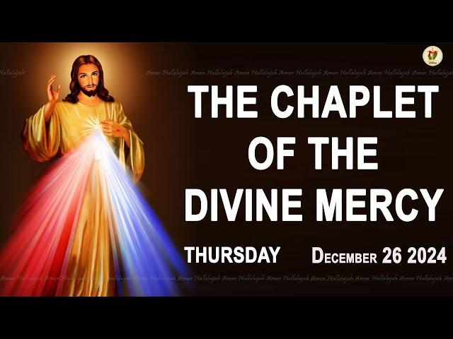 Chaplet of the Divine Mercy I Thursday December 26 2024 I Divine Mercy Prayer I 12.00 PM