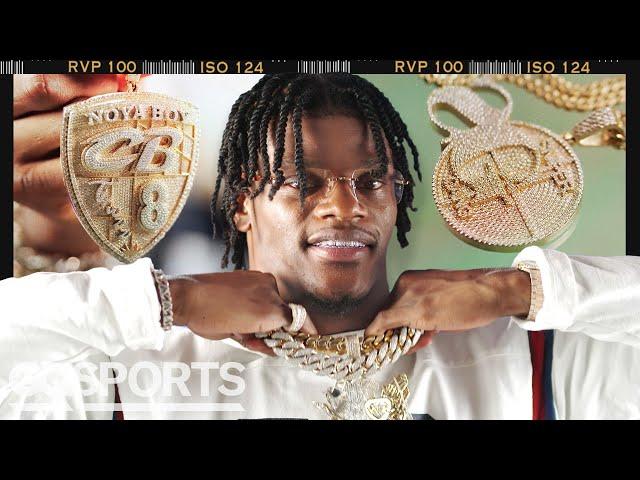 Ravens QB Lamar Jackson Shows Off His Insane Jewelry Collection | On the Rocks