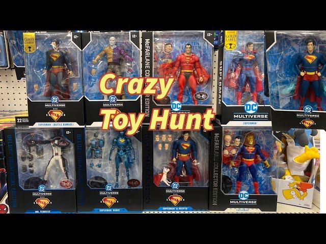 The big Mcfarlane Superman 2025 DC Multiverse  Drop at Target (Toy Hunt)