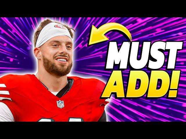 MUST ADD Players Off The Week 11 Waiver Wire! | Fantasy Football 2024