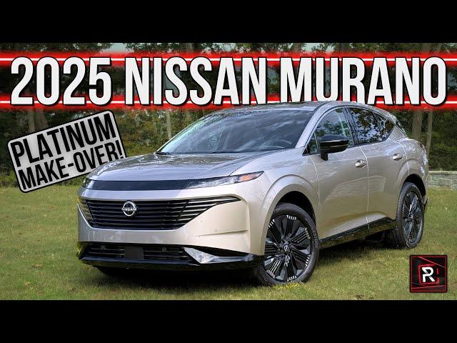 The 2025 Nissan Murano Platinum Is An Elegantly Upscale Boosted Japanese SUV