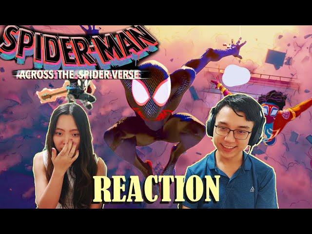 *EMOTIONAL* Across the Spider-Verse (2023) | MOVIE REACTION | Sister's First Time Watching