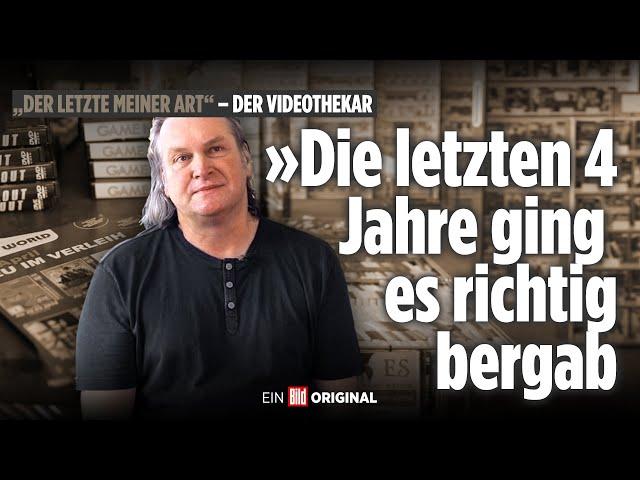 Marko Panzer war der letzte Videothekar in Cottbus | Der Letzte meiner Art | BILD Doku