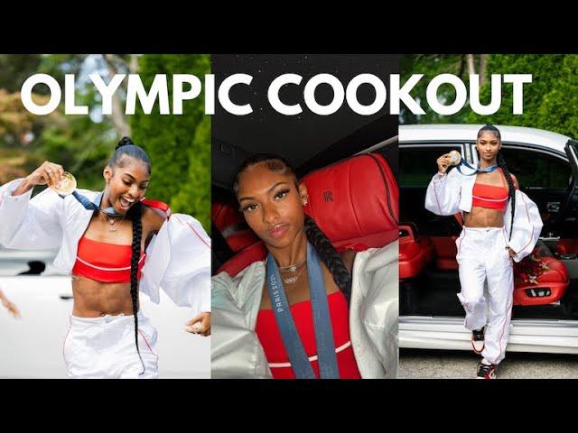 MASAI RUSSELL: OLYMPIC COOKOUT CELEBRATION