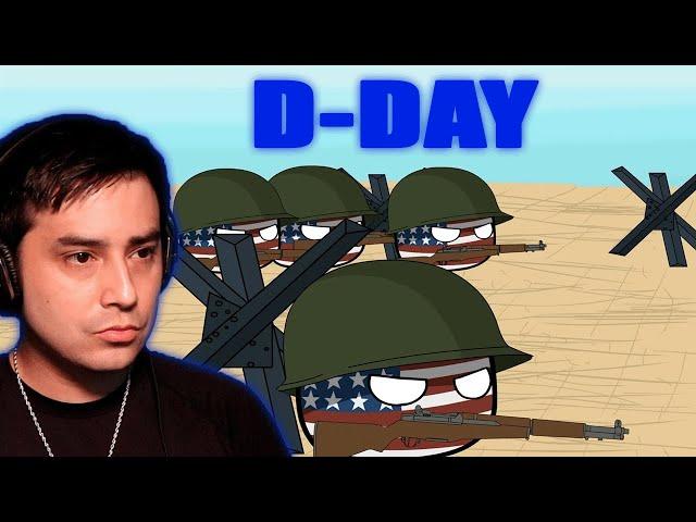 American Texan Reacts to Operation Overlord - D-Day - Animated |Countryballs| Juice Glass