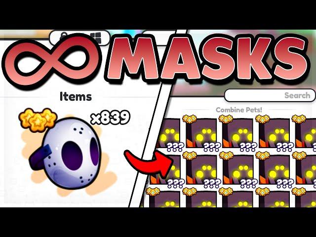 The BEST METHOD To Get HALLOWEEN MASKS In PET SIMULATOR 99!