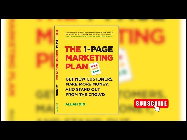 The 1-page Marketing Plan : Supercharge your marketing strategy (audiobook)