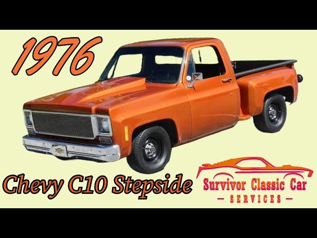 1976 Chevrolet C10 stepside pickup truck, restored Square Body for sale Survivor Classic Cars Tampa