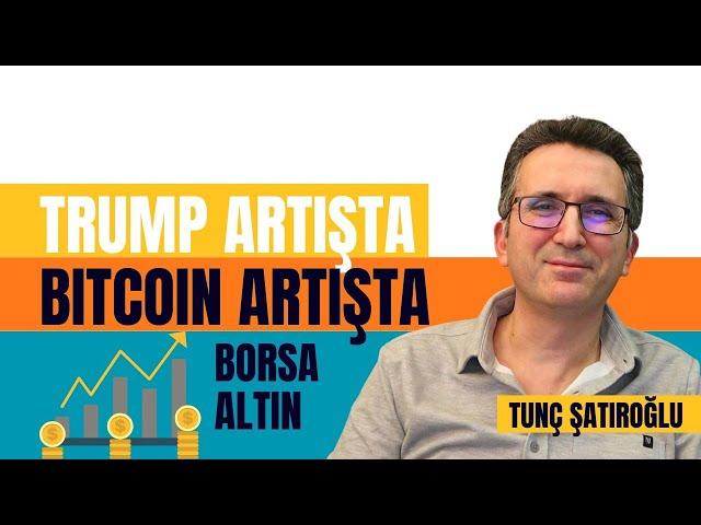 Trump Artışta, Bitcoin Artışta