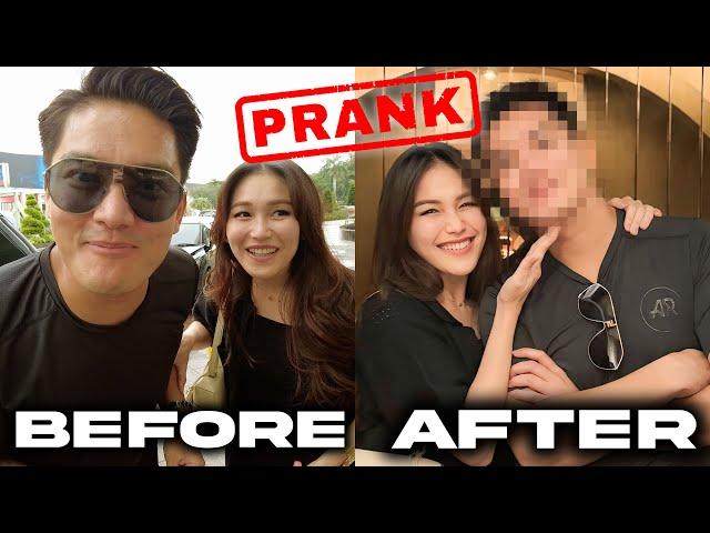 AYU TING TING PRANK BOY WILLIAM GUNTING RAMBUT!!!