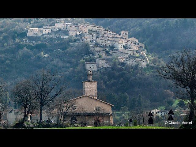 UMBRIA - CAMPI DI NORCIA Castello Medievale - Full HD